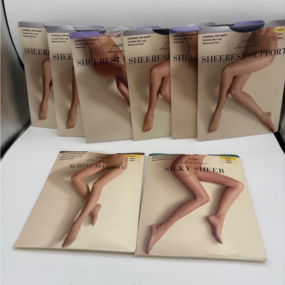 Sheerest Support Pantyhose Size Short
8 in Bundle - Picture 2 of 2